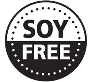 Soy free seal shown on MetaTrim BHB product materials